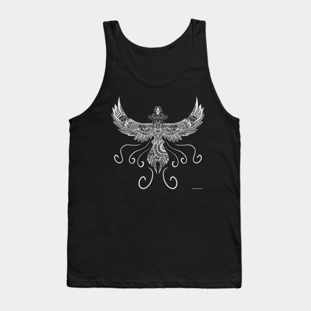 Pheonix Mandala Tank Top by AME_Studios